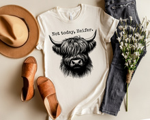 Load image into Gallery viewer, NOT TODAY, HEIFER. GRAPHIC TEE
