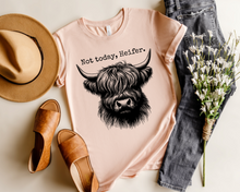 Load image into Gallery viewer, NOT TODAY, HEIFER. GRAPHIC TEE
