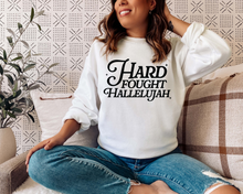 Load image into Gallery viewer, HARD FOUGHT HALLELUJAH BRANDON LAKE CREW NECK SWEATSHIRT
