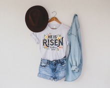 Load image into Gallery viewer, HE IS RISEN EASTER GRAPHIC TEE
