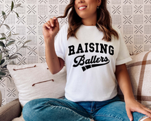 Load image into Gallery viewer, RAISING BALLERS BASEBALL GRAPHIC TEE
