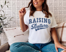 Load image into Gallery viewer, RAISING BALLERS BASEBALL GRAPHIC TEE
